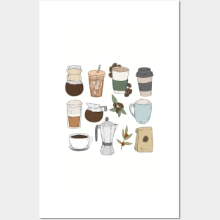 Coffee Love ~ Stickers pack Posters and Art